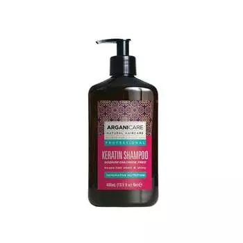 Шампунь для волос Keratin с кератином, 400 мл Arganicare
