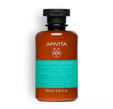 Шампунь для волос Oily Roots Dry Ends Champ Equilibrante Apivita, 250 ml
