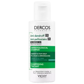 Шампунь для волос против перхоти Vichy Dercos Ds, 75 мл