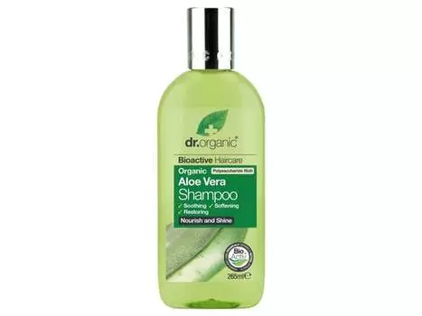 Шампунь для волос с органическим алоэ, 265 мл Dr.Organic, BALTIC