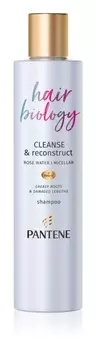 Шампунь для жирных волос Pantene Hair Biology Cleanse & Reconstruct
