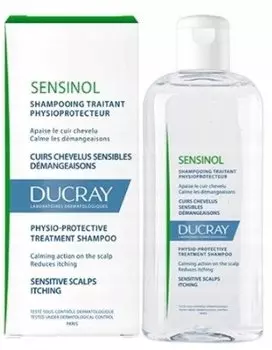 ШАМПУНЬ ДЛЯ ВОЛОС DUCRAY SENSINOL, 400 МЛ