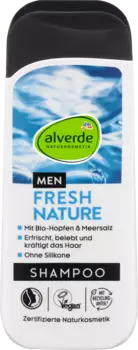 Шампунь MEN Fresh Nature 200мл Alverde