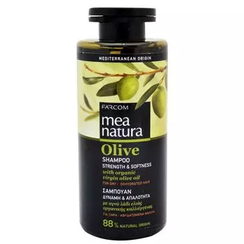 Шампунь Olive Champ para Cabellos Secos Mea Natura, 300 ml