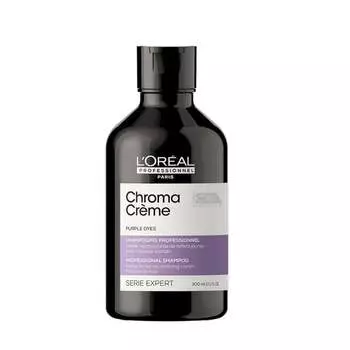 Шампунь освежающий цвет для светло-фиолетовых волос 300мл L'Oral Professionnel Chroma Creme Purple |