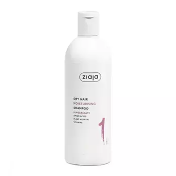 Шампунь Plant essentials champ hidratante de granada Ziaja, 400 мл.