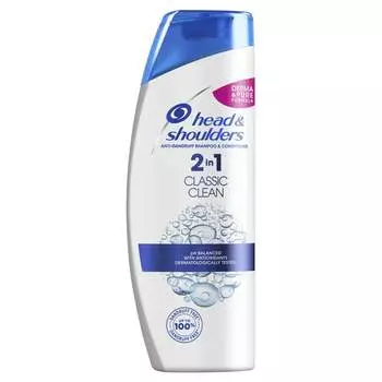 Шампунь против перхоти Classic Clean 2в1, 360 мл Head&Shoulders