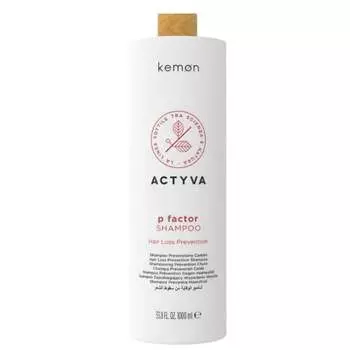 Шампунь против выпадения волос 1000мл Kemon Actyva P Factor