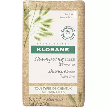 Шампунь с овсом 80г, Klorane
