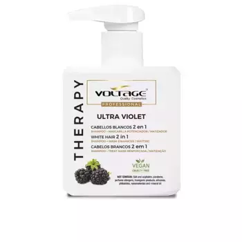Шампунь Therapy ultra violet cabellos blancos 2 en 1 champ-mascaril Voltage Cosmetics, 500 мл.
