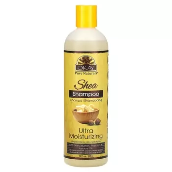 Шампунь ультраувлажняющий Okay Pure Naturals с ши, 355 мл