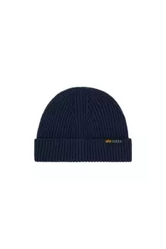 Шапка ALPHA INDUSTRIES Beanie, синий