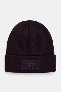 Шапка Alpha Industries, фиолетовый