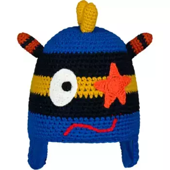 Шапка Barts Monster, синий