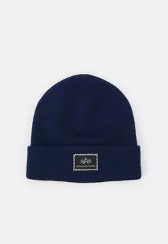 Шапка бини Alpha Industries, темно-синий