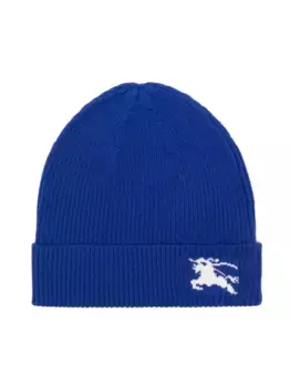 Шапка бини Equestrian Knight BURBERRY KIDS, синий