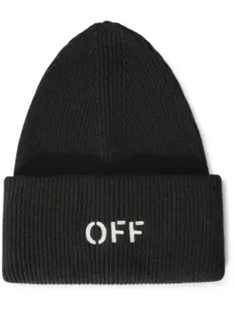 Шапка бини Off OFF-WHITE, черный