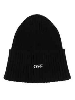 Шапка бини Offstamp Off-White, черный