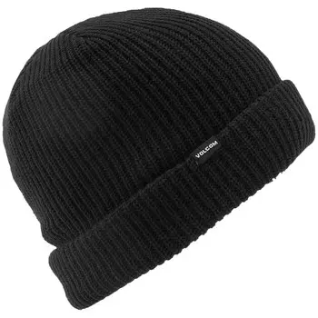 Шапка - Бини с подкладкой Volcom, черный