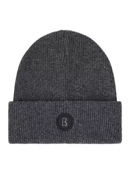 Шапка BOGNER Beanie Gustav, антрацит