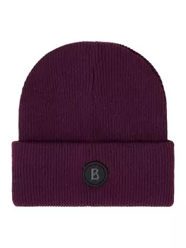 Шапка BOGNER Beanie Gustav, цвет Plum