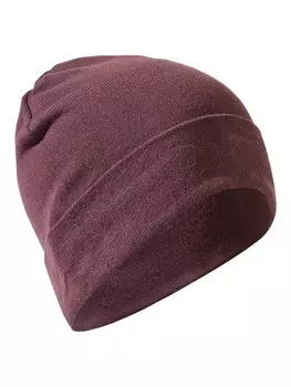 Шапка Camel Active Feinstrick aus reiner Baumwolle, фиолетовый