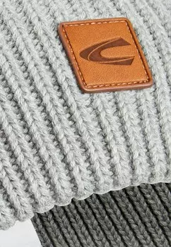 Шапка camel active, серый