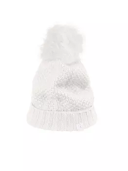 Шапка CASH-MERE.CH Beanie, белый