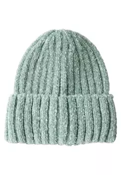 Шапка CECIL Beanie Chenille, зеленый