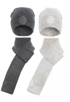 Шапка Cipo & Baxx, цвет biege anthracite