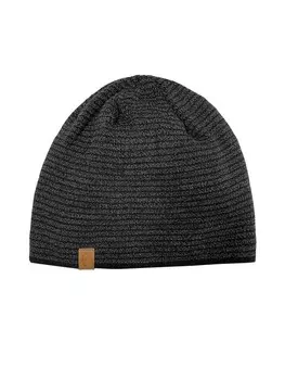 Шапка Faera Strick Beanie mit weichem Thermo-Fleece Innenfutter, темно-серый