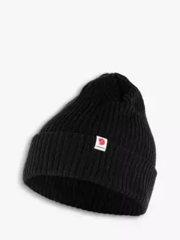 Шапка Fjllrven Rib Knit, черный
