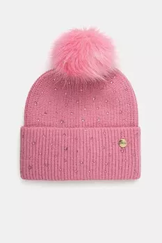 Шапка Guess, розовый