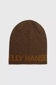 Шапка Helly Hansen, коричневый