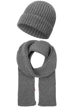 Шапка INDICODE JEANS Beanie Geyser, серый