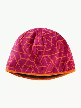 Шапка Jack Wolfskin ALPSPITZE BEANIE, розовый