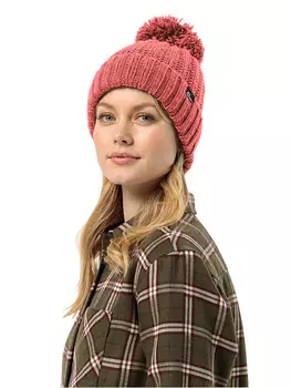 Шапка Jack Wolfskin Mtze Highloft, розовый