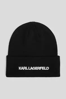 Шапка Karl Lagerfeld, черный