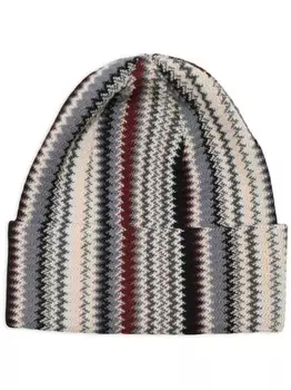 Шапка Missoni Zigzag, серый