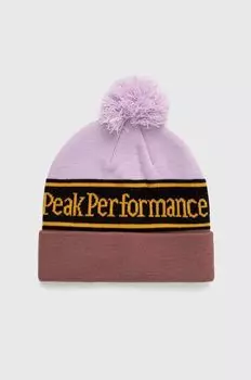Шапка Peak Performance, фиолетовый