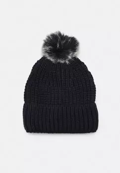 Шапка Pom Hat Marks & Spencer, цвет dark blue