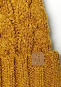 Шапка POM MINOTI, горчично-желтый