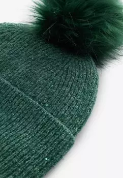 Шапка POM REGULAR FIT Next, зеленый