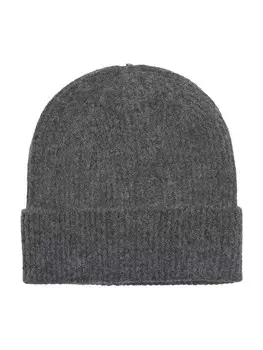 Шапка Pull&Bear Beanie, темно-серый