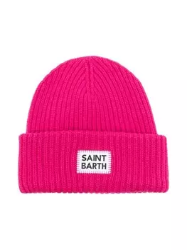 Шапка с логотипом MC2 Saint Barth Kids, розовый