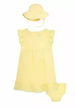 Шапка SET REGULAR FIT JoJo Maman Bb, цвет yellow