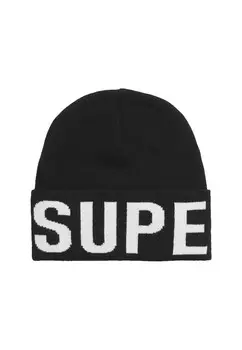 Шапка Superdry Beanie, черный
