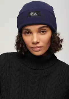 Шапка Superdry, синий
