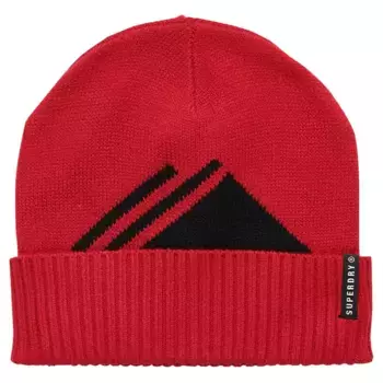 Шапка Superdry Snow Cuff, красный