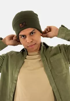 Шапка Superdry, зеленый